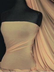 LT Power Mesh 4 Way Stretch Material- Fudge 109 LT FDG