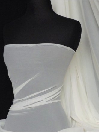 LT Power Mesh 4 Way Stretch Material- Ivory 109 LT IV