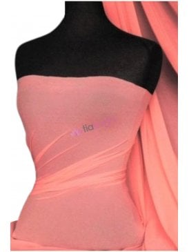 LT Power Mesh 4 Way Stretch Material- Light Salmon 109 LT LTSLM