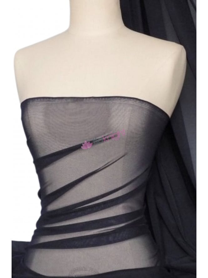 LT Power Mesh 4 Way Stretch Material- Midnight Navy 109 LT MDNY