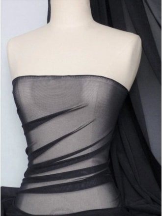 LT Power Mesh 4 Way Stretch Material- Platinum Navy 109 LT PTNY