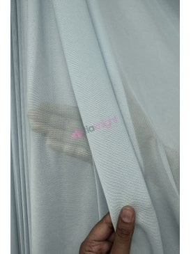 LT Power Mesh 4 Way Stretch Material- Silver Grey 109 LT SLV