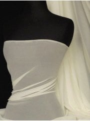 LT Power Mesh 4 Way Stretch Material- Vanilla Cream 109 LT VCRM