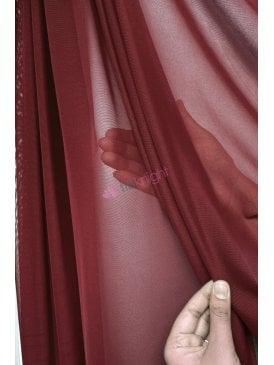 LT Power Mesh 4 Way Stretch Material- Wine 109 LT WN
