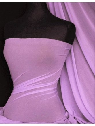 LT Power Mesh 4 Way Stretch Material- Wisteria 109 LT WST