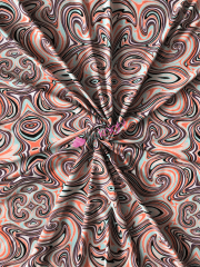 Luxe Heavy Matt Lycra 4 Way Stretch Fabric- Groovy Marble SQ647 ORMLT