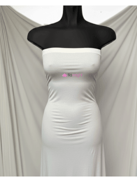 Luxe Printing Fabric P4P 4 Way Stretch Tricot- Ivory