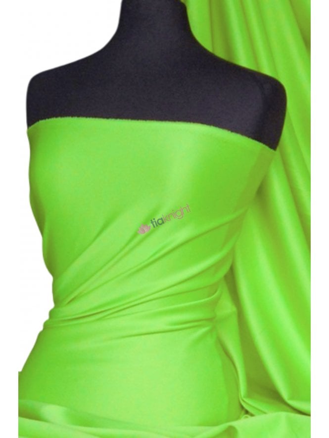 Marcy 4 Way Stretch Poly Fabric- Citrus Lime Q1336 CTLM