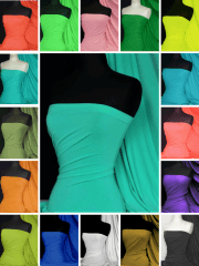  Matt Lycra 4 Way Stretch Dressmaking Fabric Q56