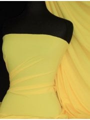 Matt Lycra 4 Way Stretch Fabric- Banana Yellow Q56 BNA