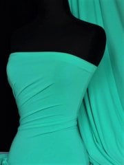 Matt Lycra 4 Way Stretch Fabric- Caribbean Blue Q56 CRBL