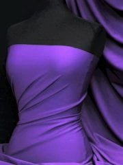 Matt Lycra 4 Way Stretch Fabric- Purple Passion Q56 PPLP