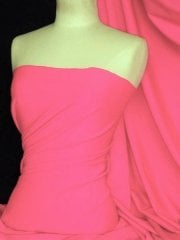 Matt Lycra 4 Way Stretch Fabric- Ultra-Pink Q56 UPN