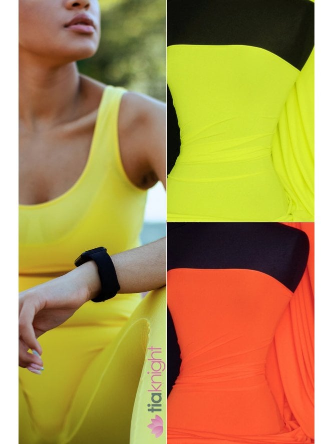 Matte Lycra 4 Way Stretch Dressmaking Fabric- Fluorescent Q56P