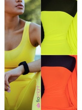 Matte Lycra 4 Way Stretch Dressmaking Fabric- Fluorescent Q56P