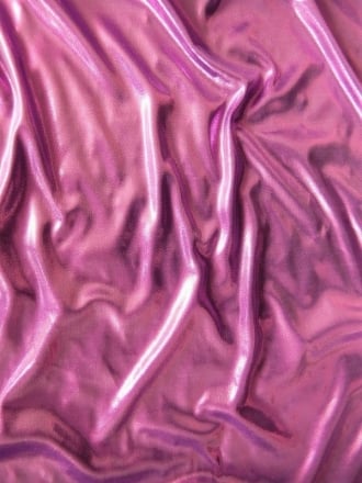 Metallic Foil Lamé Material- Cerise Pink Q714 CRS