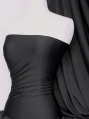 Micro Lycra 4 Way Stretch Fabric - Dark Charcoal Q259 DCHCL