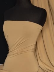 Micro Lycra 4 Way Stretch Fabric - Dark Stone Q259 DKSTN