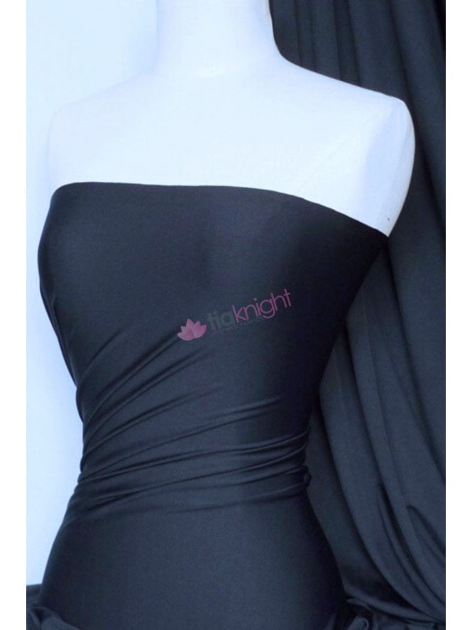Micro Lycra 4 Way Stretch Fabric - Navy Q259 NY