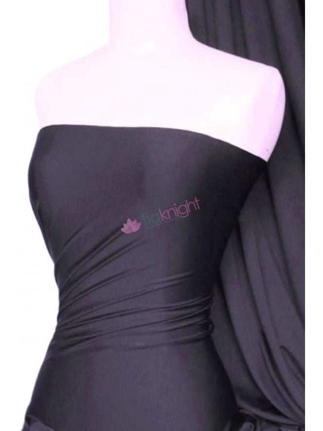 Micro Lycra 4 Way Stretch Fabric - Onyx Purple Q259 OPPL