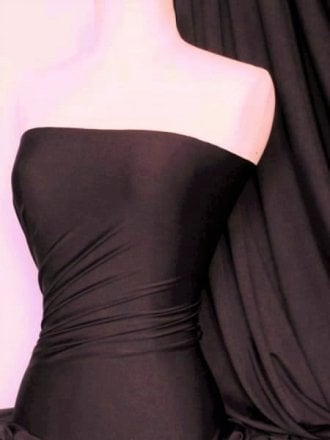Micro Lycra 4 Way Stretch Fabric- Plum Q259 PLM