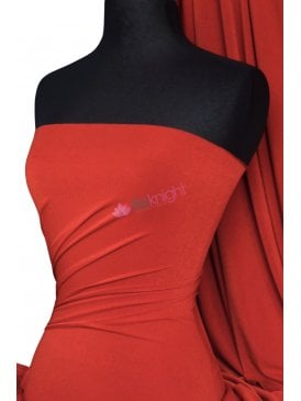 Micro Lycra 4 Way Stretch Fabric - Red Q259 RD