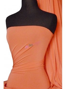 Micro Lycra 4 Way Stretch Fabric - Salmon Q259 SLM