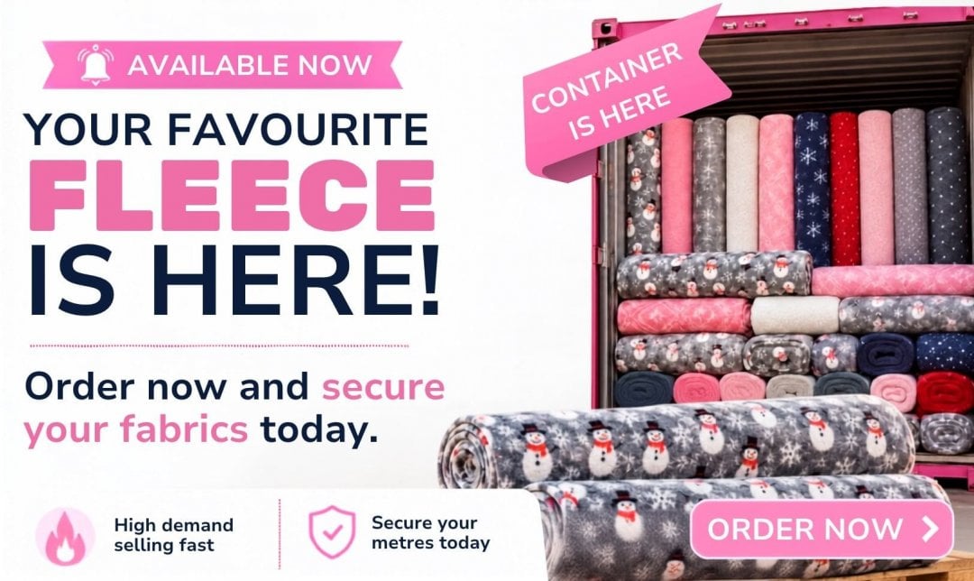 Fleece Container Arrived