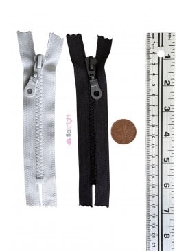 Nylon Zip 5" Inch Closed End Zipper