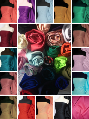 Offcuts/Remnants Joblot Assorted Scuba/Crepe Bundle- Plain Scuba