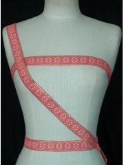 Paisley Trimming- Pink SY117 PN