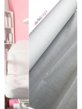 PE-Coated Hospital Healthcare Examination Drapes/ Sheets- Full Roll 50m x 50cm- White SQ691