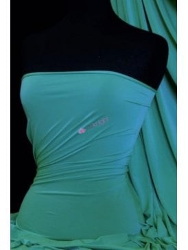 Peach Skin Soft Touch Drape Dress Stretch Fabric- Caribbean Blue PSK208 CRBL