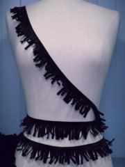 Pocahontas Brown Suedette Fringe Trimming