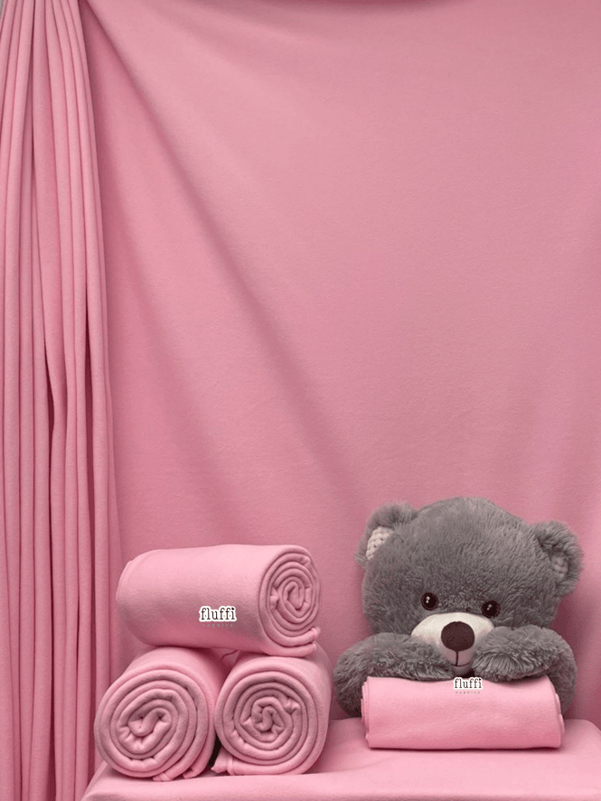 Polar Fleece Anti Pill Washable Soft Fabric- Baby Pink PF BPN