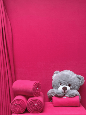 Polar Fleece Anti Pill Washable Soft Fabric- Cerise PF CRS
