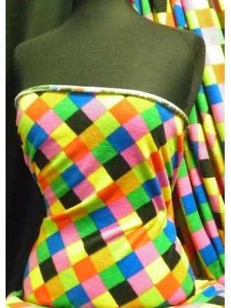 Polar Fleece Anti Pill Washable Soft Fabric- Elmer One Q1284 MLT1