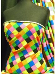 Polar Fleece Anti Pill Washable Soft Fabric- Elmer One Q1284 MLT1