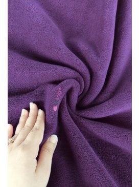Polar Fleece Anti Pill Washable Soft Fabric- Grape PF GRP