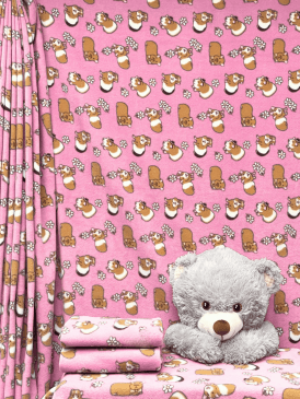 Polar Fleece Anti Pill Washable Soft Fabric- Guinea Pigs SQ801