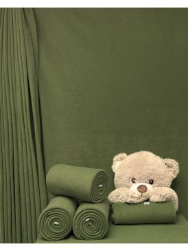 Polar Fleece Anti Pill Washable Soft Fabric- Khaki PF KH