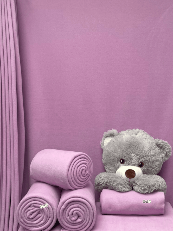 Polar Fleece Anti Pill Washable Soft Fabric- Lilac PF LIL
