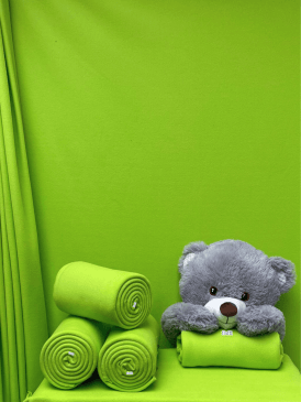 Polar Fleece Anti Pill Washable Soft Fabric- Lime Green PF LMGR