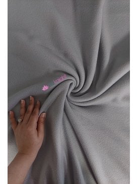 Polar Fleece Anti Pill Washable Soft Fabric- Mid Grey PF MDGR