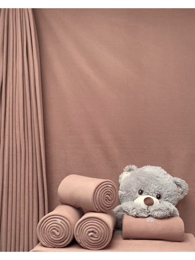 Polar Fleece Anti Pill Washable Soft Fabric- Mocha PF MCH