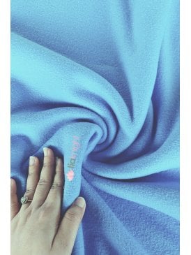 Polar Fleece Anti Pill Washable Soft Fabric- Periwinkle Blue PF PWK