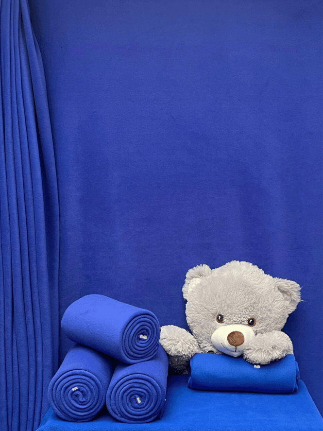 Polar Fleece Anti Pill Washable Soft Fabric- Royal Blue PF RBL