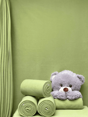 Polar Fleece Anti Pill Washable Soft Fabric- Sage Green PF SAGE