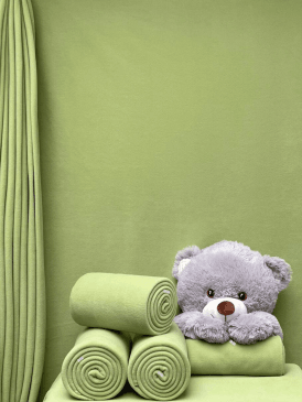 Polar Fleece Anti Pill Washable Soft Fabric- Sage Green PF SAGE