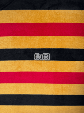 Polar Fleece Anti Pill Washable Soft Fabric- Stripes SQ892